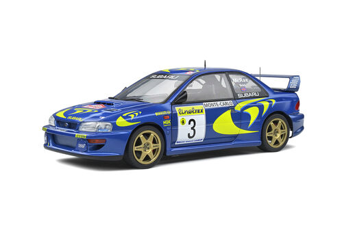 SUBARU IMPREZA 22B MCRAE 1/18 SOLIDO MONTECARLO 1998