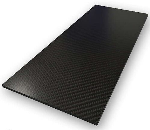 PLANCHA CARBONO 350X150X0,5MM R&G