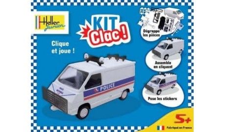 FURGON POLICIA -KIT CLAC- HELLER