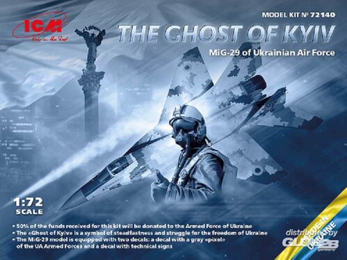 THE GHOST OF KYIV MIG-29 FULCRUM 1/72 ICM