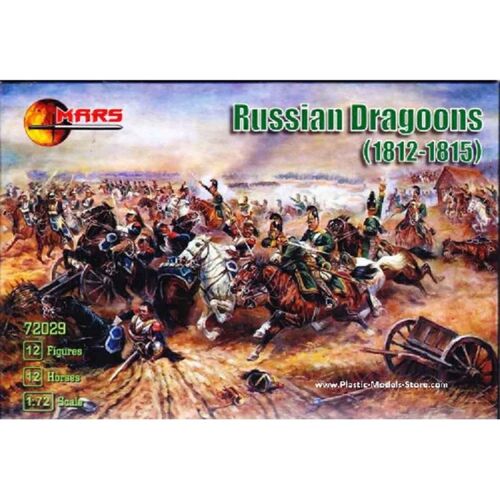 DRAGONES RUSOS 1/72 MARS FIGURES 1812-1815