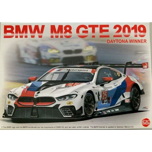 BMW M8 GTE 1/24 24H DAYTONA WINNER 2019 NUNU MODEL KIT