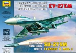 SUKHOI SU-27 SM FLANKER B MOD.1 1/72 ZVEZDA