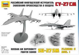 SUKHOI SU-27 SM FLANKER B MOD.1 1/72 ZVEZDA