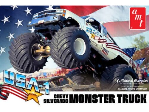 CHEVY SILVERADO MONSTER TRUCK 1/25 AMT