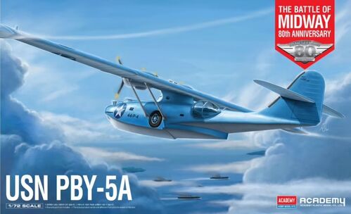 USN PBY-5A CATALINA MIDWAY 80 ANIVERSARIO 1/72 ACADEMY