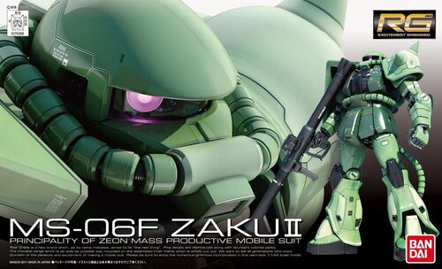 MS-06F ZAKU II 1/144 GUNDAM BANDAI