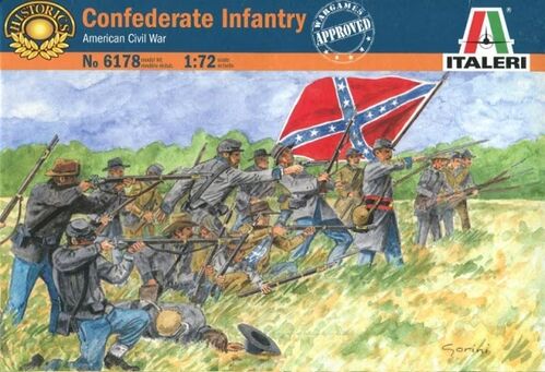 INFANTERÍA CONFEDERADA (GUERRA CIVIL ESRTADOUNIDENSE) 