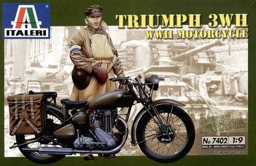 MOTOCICLETA TRIUMPH 3WH GUERRA MUNDIAL II