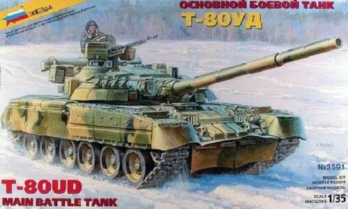 T-80UD TANQUE DE BATALLA RUSO