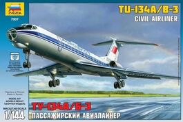 TUPOLEV TU-134A/B-3 1/144 ZVEZDA