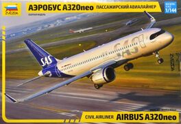 AIRBUS A320 NEO 1/144 ZVEZDA