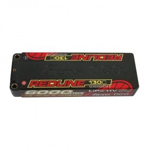 REDLINE 6000mAh 7.6V 130C HV HARDCASE LIPO GENSACE