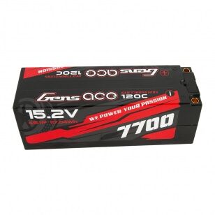 LIPO 7700MAH 14.8V 120C GENSACE HARDCASE 5MM