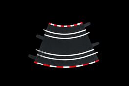 CURVA 1/45º 1/43 CARRERA GO!!
