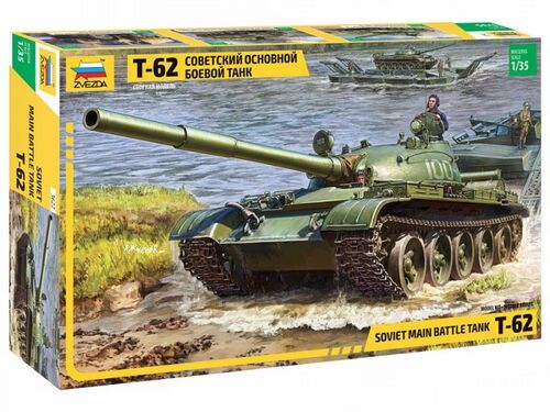 TANQUE T-62 SOVIETICO 1/35 ZVEZDA