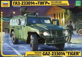 GAZ 233014 TIGRE 1/35 ZVEZDA VEHÍCULO BLINDADO RUSO
