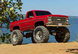 CHEVROLET K10 TRX-4 ROJO TRAXXAS HIGH TRAIL EDITION