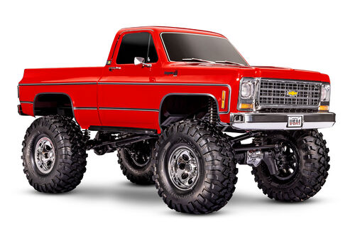 CHEVROLET K10 TRX-4 ROJO TRAXXAS HIGH TRAIL EDITION