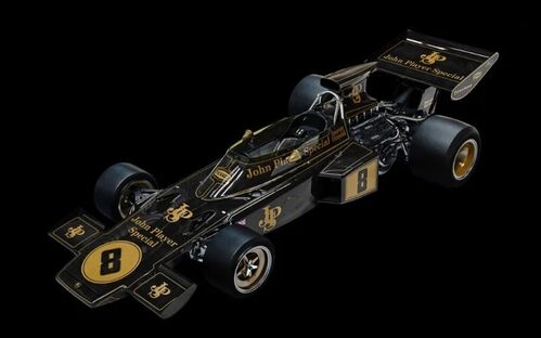 LOTUS 72D FITTIPALDI 1972 BRITISH GP POCHER