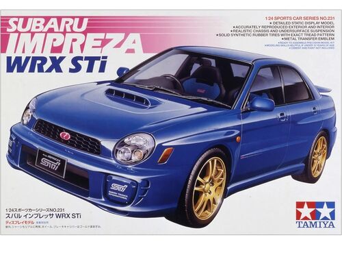 SUBARU IMPREZA WRX STI 1/24 TAMIYA