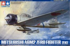 MITSUBISHI A6M2 TYPE 21 ZERO FIGHTER ZEKE 1/48 TAMIYA