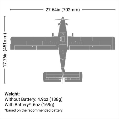 UMX AIR TRACTOR BNF Basic AS3X SAFE Select EFLITE