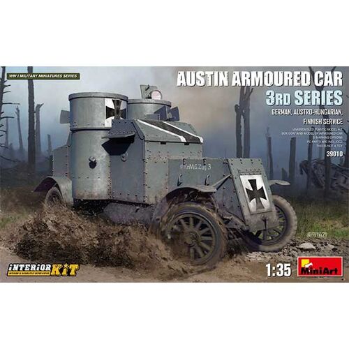 AUSTIN COCHE BLINDADO 1/35 MINIART 1GM IMPERIO ALEMAN, AUSTRO-HUNGARO Y FINLANDIA