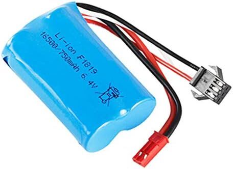 BATERIA LIFE 750MAH 6.4V 2S JST+TRIPLE WLTOYS