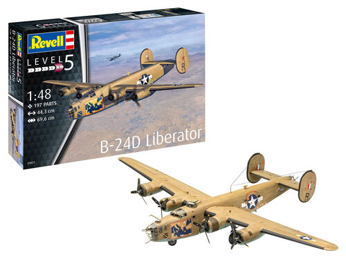 B-24D LIBERATOR 1/48 REVELL