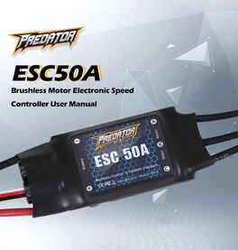 VARIADOR 50A BRUSHLESS FMS BEC 3A