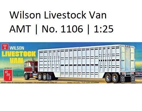 TRAILER ANIMALES WILSON 1/25 AMT