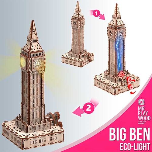 BIG BEN CON LUZ MR PLAYWOOD