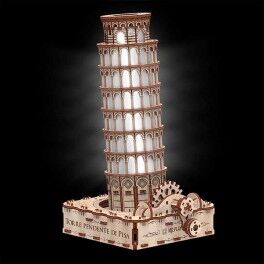 TORRE DE PISA CON LUZ MR PLAYWOOD