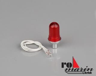 LUZ ROJA CON BOMBILLA EN MINIATURA DE 6V