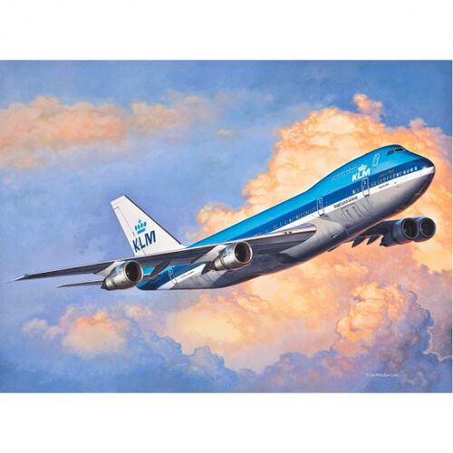 BOEING 747-200 KLM 1/450 JUMBO REVELL