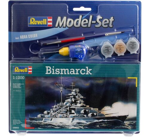 BISMARCK 1/1200 STARTER SET REVELL