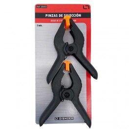 PINZAS SUJECION 120MM 2UDS PLASTICO DISMOER