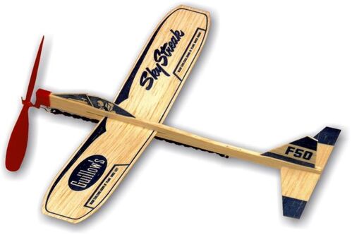 SKYSTREAK SET BALSA MOTOR A GOMAS GUILLOWS