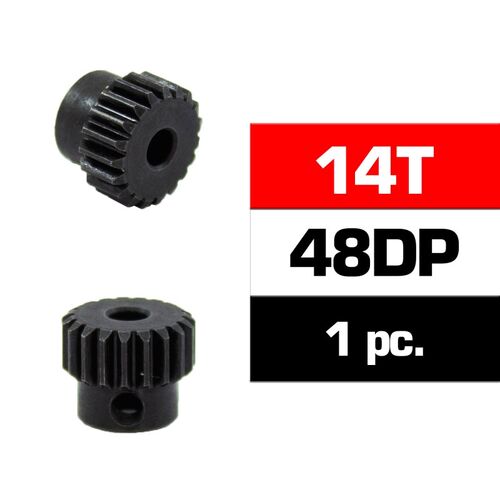 PIÑON 14T 48P 3.17MM ACERO HSS ULTIMATE RACING