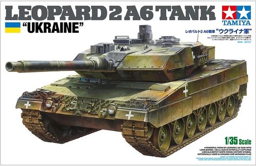 LEOPARD 2A6 1/35 TAMIYA UKRAINE