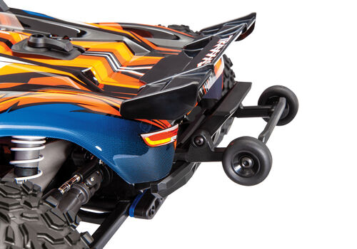 RUSTLER 4X4 VXL TSM STADIUM TRUCK SOLAR FLARE 1/10 TRAXXAS