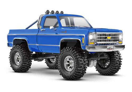 CHEVROLET K10 HIGH TRAIL 1/18 TRX-4M TRAXXAS AZUL