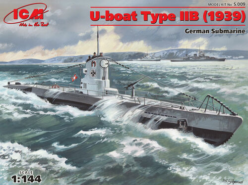 U-BOAT TYPE IIB 1939 1/144 ICM
