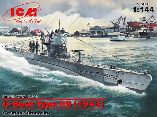 U-BOAT TYPE IIB 1943 1/144 ICM