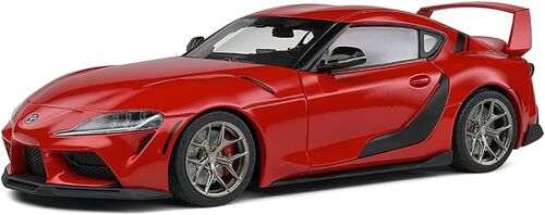 TOYOTA GR SUPRA STREETFIGHTER ROJO 2023 1/18 SOLIDO