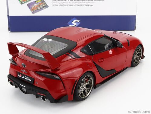 TOYOTA GR SUPRA STREETFIGHTER ROJO 2023 1/18 SOLIDO