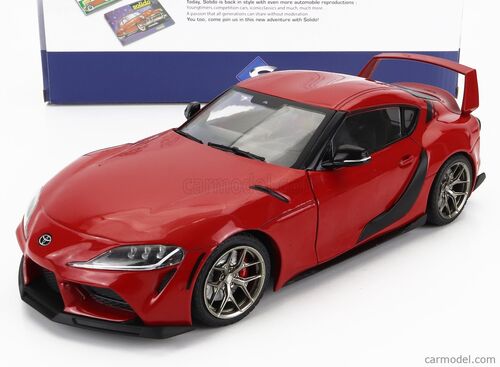 TOYOTA GR SUPRA STREETFIGHTER ROJO 2023 1/18 SOLIDO