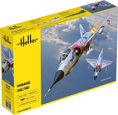 MIRAGE IIIE/RD 1/48 HELLER