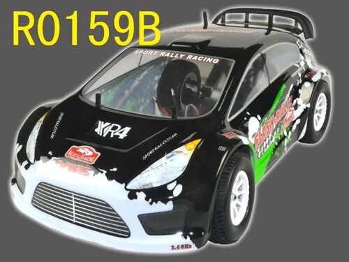 CARROCERIA RALLY NEGRA/VERDE 1/10 VRX RIVERHOBBY